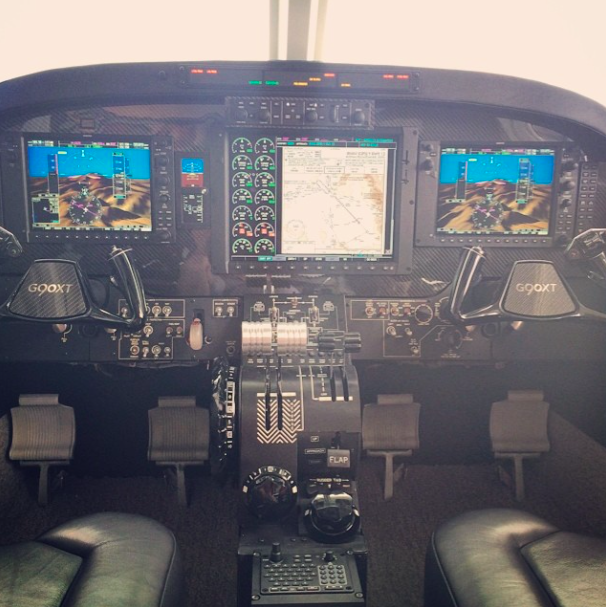 Garmin G1000 Cockpit of Nextant Aerospace King Air G90XT